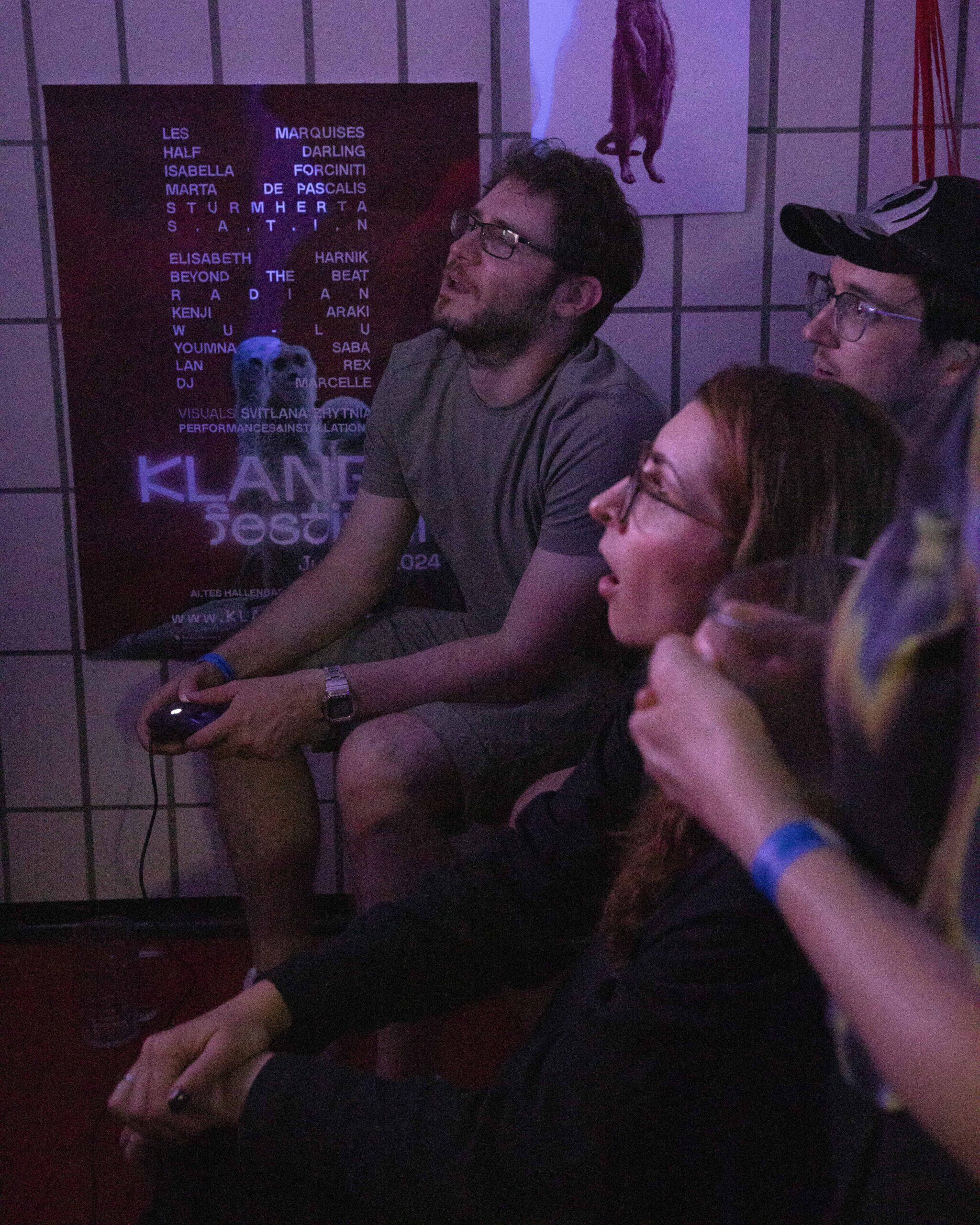 Publikum spielt das Klanggame